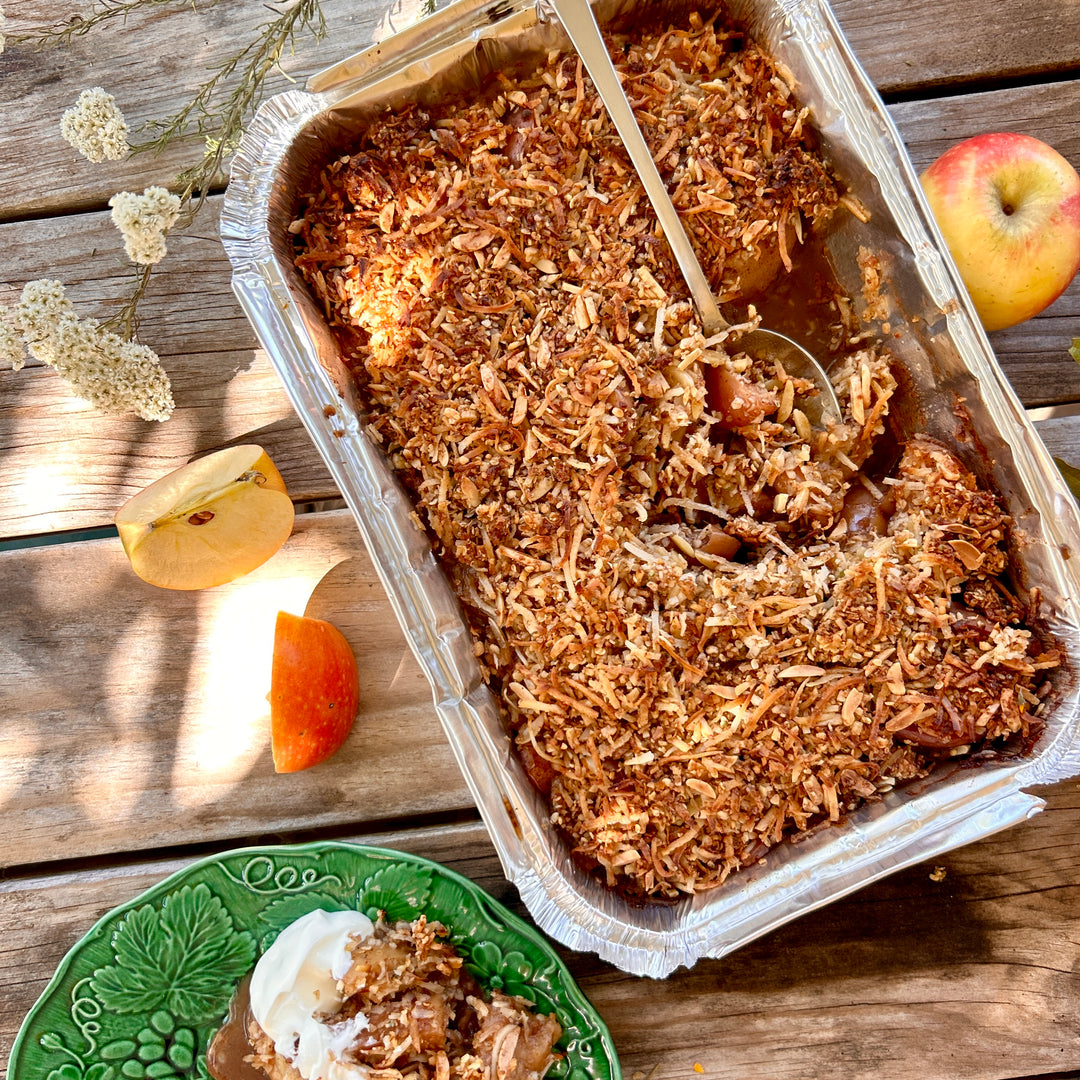Apple Crumble (Serves 8)