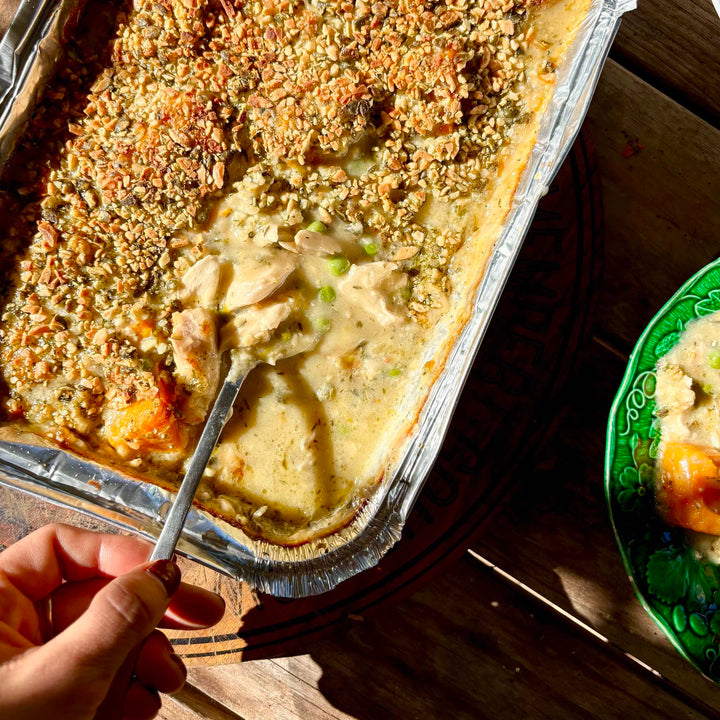 Chicken and Leek Pie (Serves 8)
