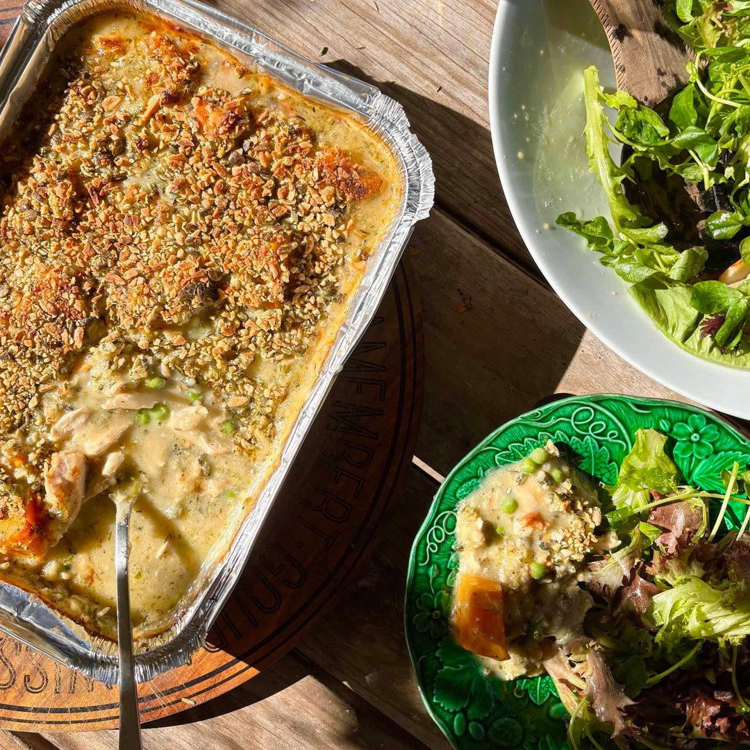 Chicken and Leek Pie (Serves 8)