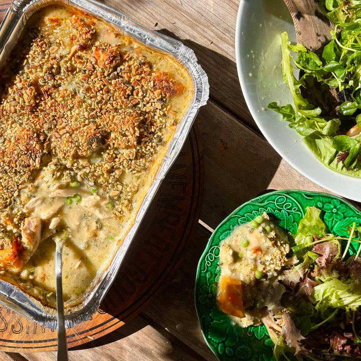 Chicken and Leek Pie (Serves 8)
