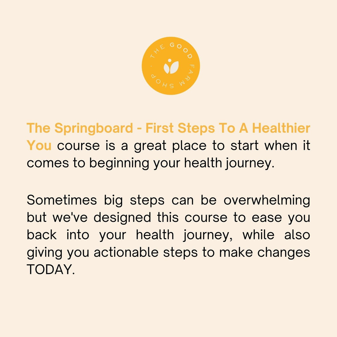 Springboard: first step(s) to a healthier lifestyle