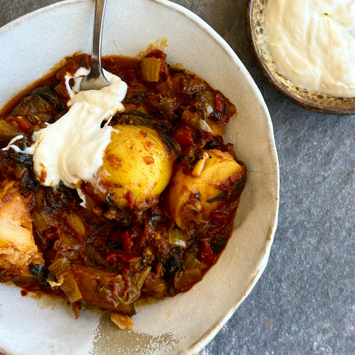 Potato & Eggplant Curry (Serves 2)