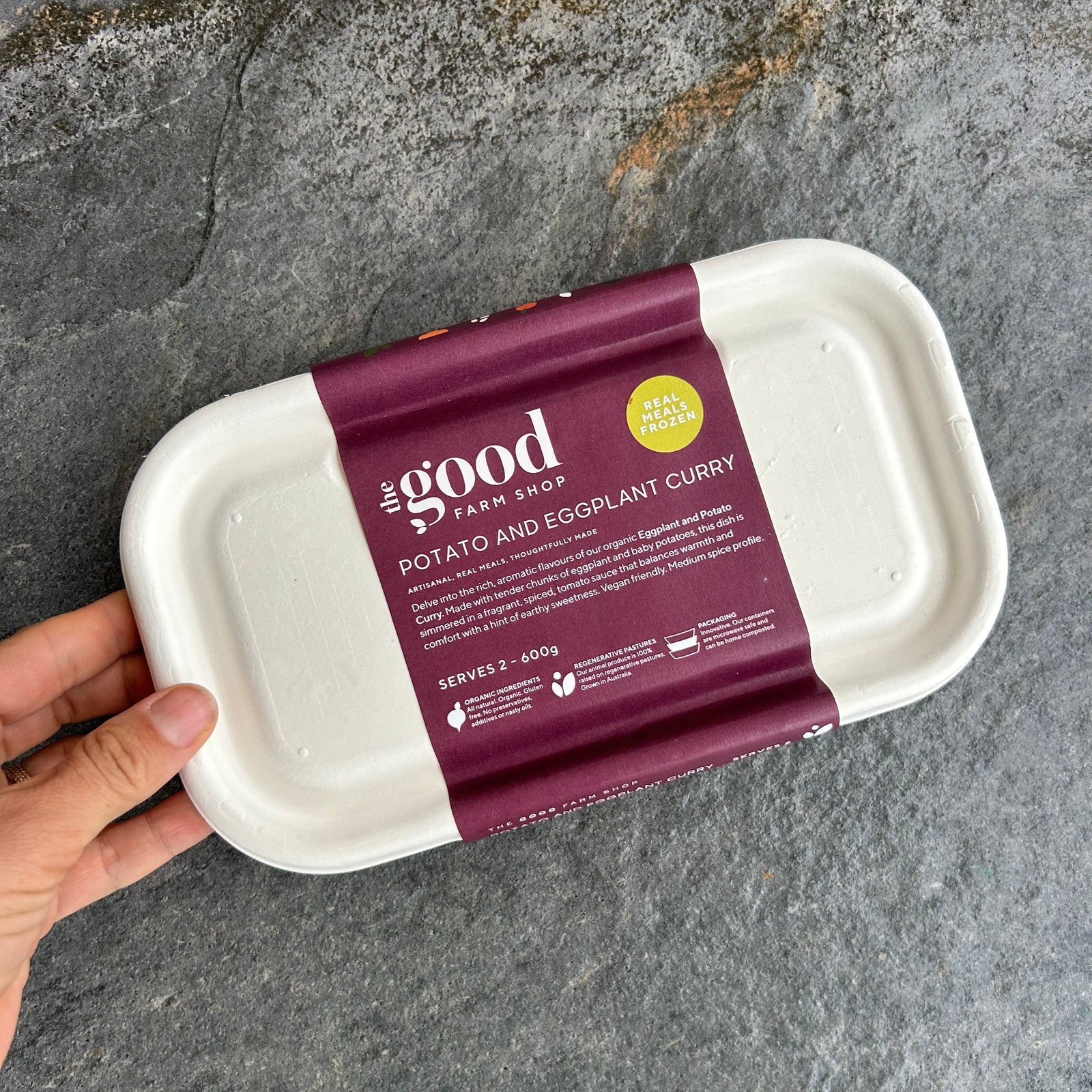 Potato & Eggplant Curry (Serves 2) | The Good Farm Shop