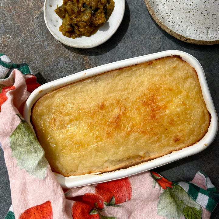 Mediterranean Veg & Lentil Pie (Serves 2-3)