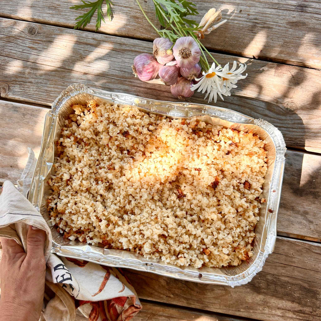 Garlic Butter Rice (Serves 8)