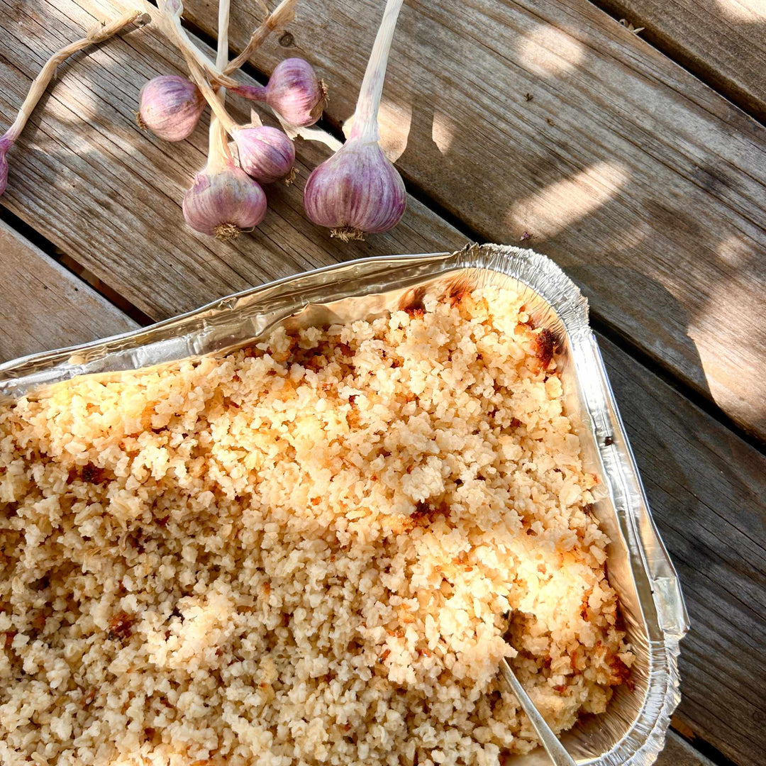 Garlic Butter Rice (Serves 8)