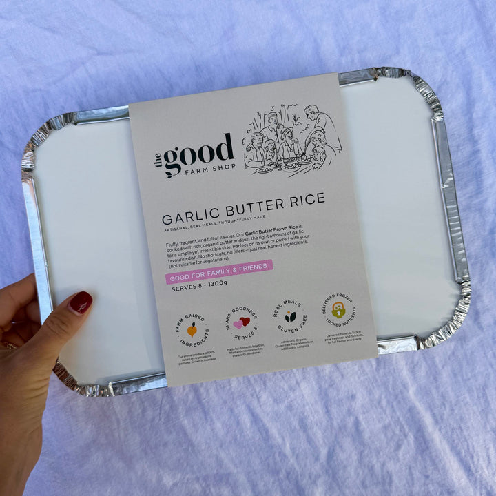 Catering - Garlic Butter Rice (Serves 8)