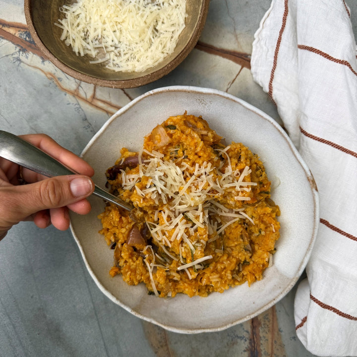 Pumpkin Risotto (Serves 2)