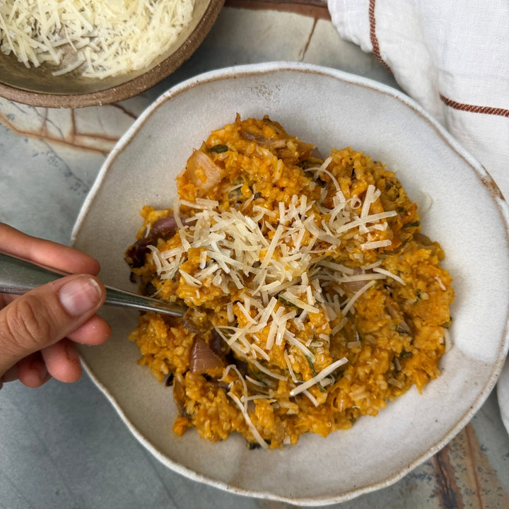 Pumpkin Risotto (Serves 2)