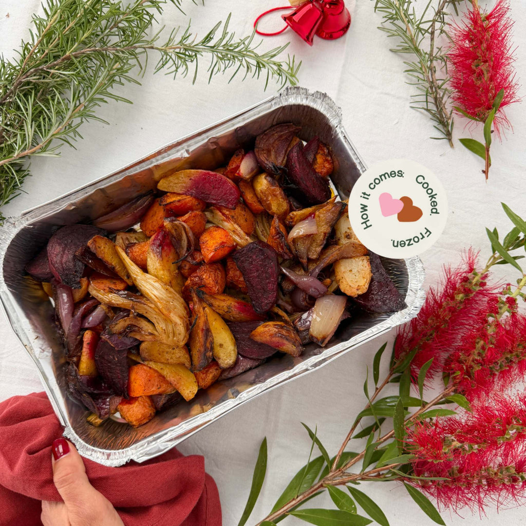 Christmas - Seasonal Roasted Veg (Xmas Edition - serves 8)