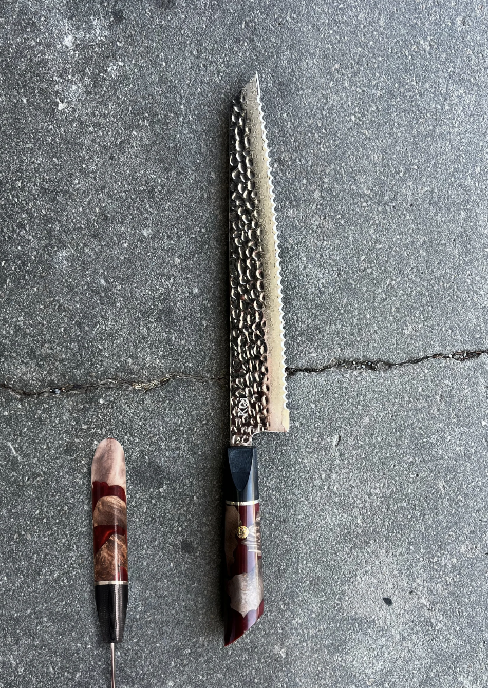 The Pankiri | Serrated Bread Knife | Kitchen Knife